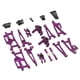 thumbnail image 3 of 1/14 RC Cars Piezas De Repuesto De Metal Copa Trasera 1/14 RC Trucks Reemplaza RC Car Truck Violeta, 3 of 5