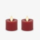thumbnail image 1 of Candelita Luminara Moving Flame LED sin llama, paquete de 2 unidades, color rojo, 1 of 7