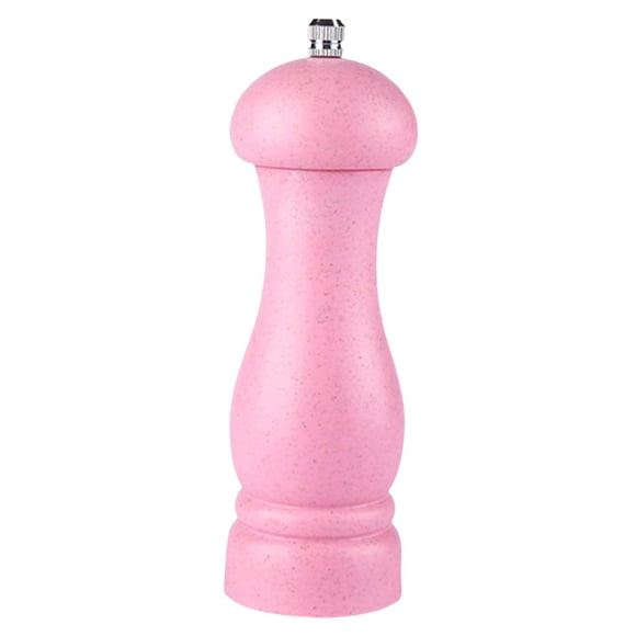 Molinillo Manual De Pimienta O Sal Núcleo De Molienda De Cerámica Recargable Ajustable Rosa