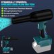 thumbnail image 3 of Actualización Soplador de Chorro Seco para Batería Ma*kita 18V, Presión de Viento 400g, Alta Potencia 500W, Plumero de Aire Comprimido Inalámbrico Reemplaza Lata de Aire Comprimido, Ventilador de..., 3 of 7