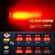 thumbnail image 3 of Módulos de luz LED Nilight 42 W combo rojo (2 unidades), 3 of 7