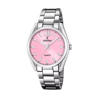 Festina - Reloj Boyfriend Cuarzo Esfera Rosa Acero Inoxidable F20622-M Para Mujer