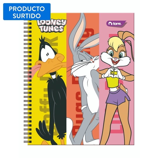 Cuadernoclasico Looney Tunes 7m 100h Torre