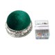 thumbnail image 1 of Alfileres Soporte Redondo Costura Alfiler Cojín Para Costura Artesanía Nociones De Costura Verde, 1 of 5