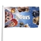 thumbnail image 1 of Cigüeñas Bandera impresa con temática, regalo perfecto para fanáticos, amigos y familiares, y adecuada para actividades al aire libre e interiores, decoraciones de fiesta. 60*90CM, 1 of 6