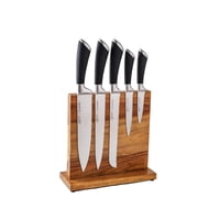 Set Cuchillos Küche 5 Pcs Acero Inoxidable + Base Simplit