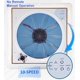 thumbnail image 2 of Ventilador de techo RVLOVENT, 12 V, 14 pulgadas, 10 velocidades, reversible, manual, 2 of 6