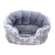 thumbnail image 2 of Cama Para Gatos Otoño Invierno Para Gatos O Perros Pequeños Peluche Para Cachorro Perro Gatito Gris Small, 2 of 5