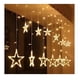 thumbnail image 2 of Guirnaldas Cortina Solar Led 120 Led Estrellas 3m, 2 of 2