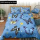thumbnail image 1 of Butterfly Duvet Cover Set Animal Bedding Kids Boys Girls Flying Butterfly Quilt Cover Blue Bed Set Flower Dropship, 1 of 5