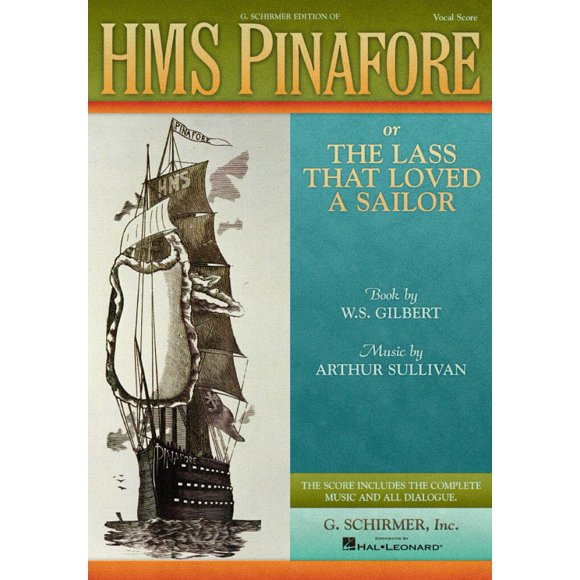 Partitura HMS Pinafore (G. Schirmer) – 184 páginas