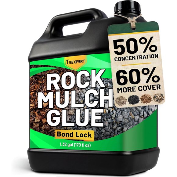 Pegamento Teexpert Mulch 170oz Concentrado Jardinería Roca