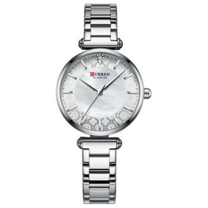 Reloj Analogo Plateado Curren 9072_4