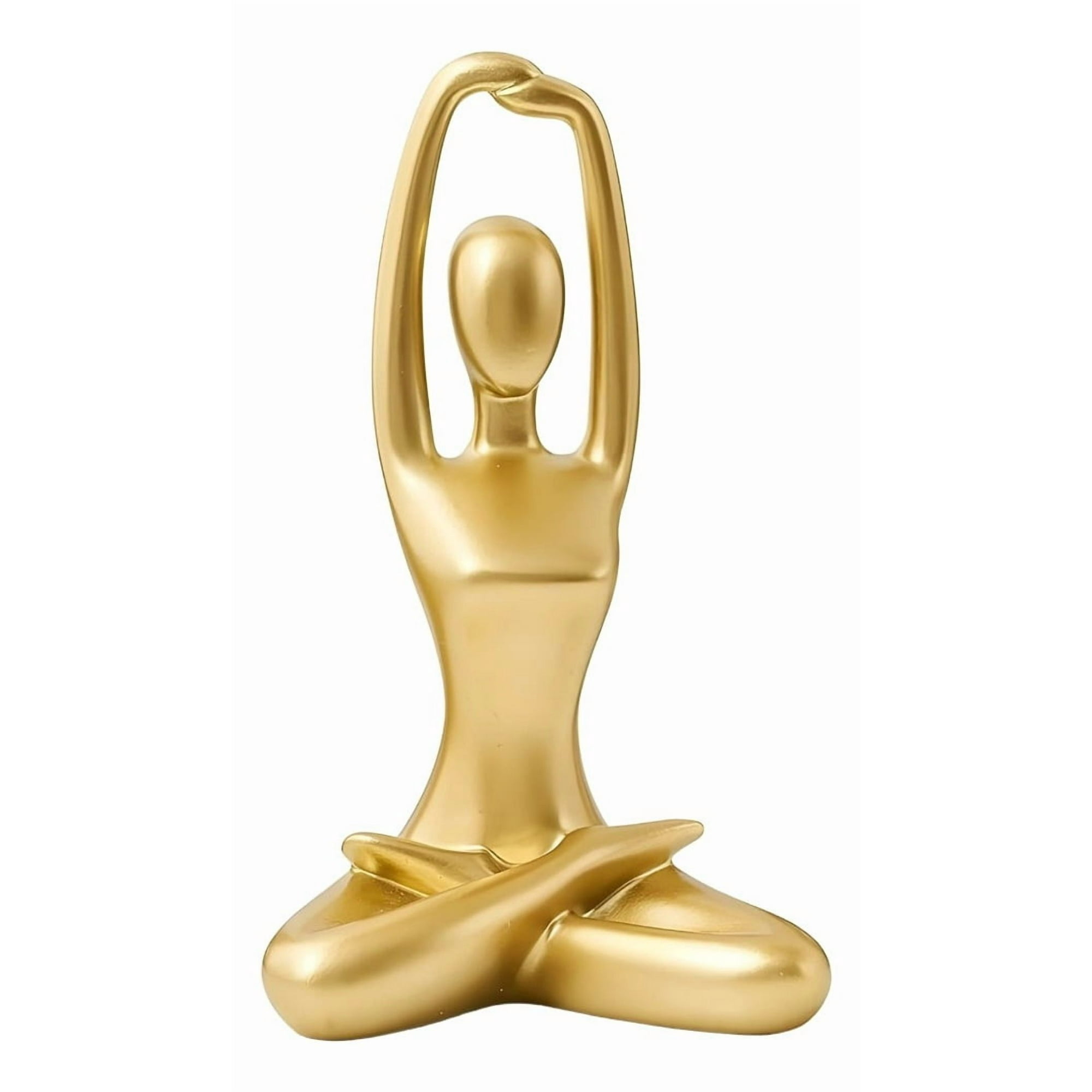 Genérico - Figura Decorativa Yoga Estatua Meditación Adorno Hogar Jhn