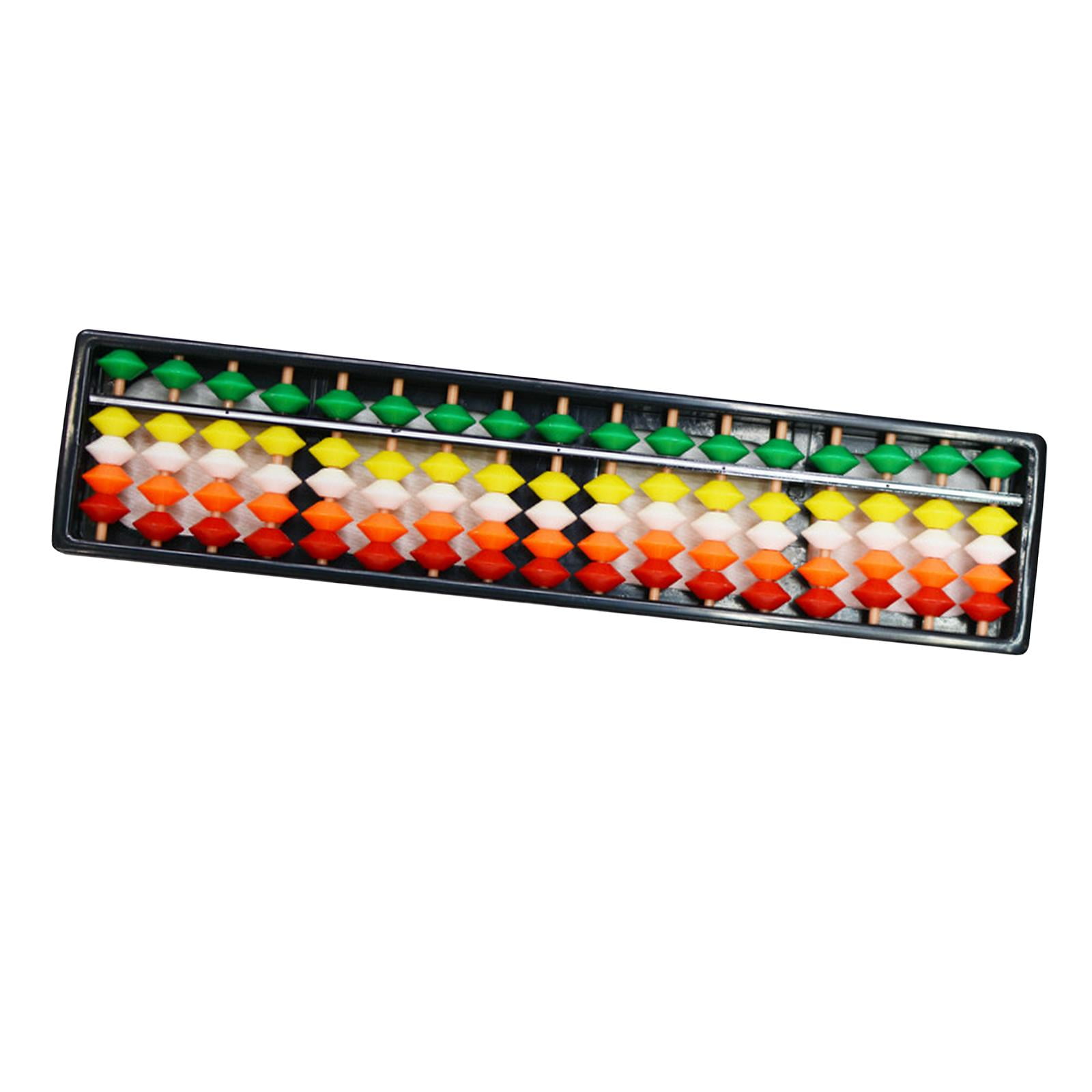 Bothyi - Ábaco Profesional, Cuentas De Colores, Herramienta De Cálculo Para Niños Para Jardín De Infantes, 17 Dígitos