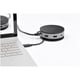 thumbnail image 2 of Docking Station Portátil HDMI 4K DP VGA GbE 3 puertos USB, 2 of 7