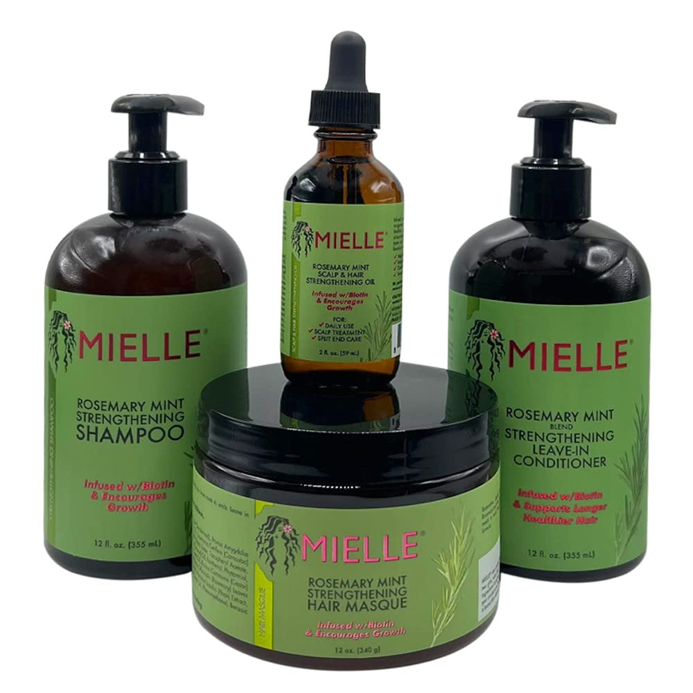 Mielle - Kit Rosemary Mint Strengthening - 4un