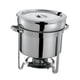 thumbnail image 3 of Chafer De Sopa Con Tapa De Olla, Soporte De Combustible, Olla De Sopa Para Banquete, Cocina, Boda, 3 of 6
