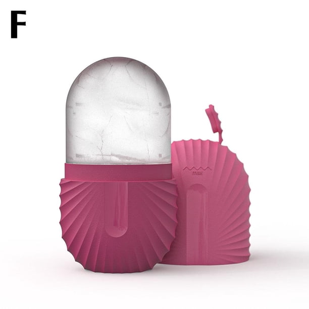 Silicone Massage Ice Roller Reusable Physical Cooling Eliminate Swelling Sunburn Repair Ice Globe Face Beauty Massage