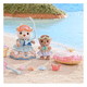 thumbnail image 3 of Hermanas Nutria Marina Sylvanian Families, 3 of 4