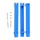 thumbnail image 1 of 3x Flecha Pluma Tiro Con Arco Fletching Jig Stick Plástico Fletches Herramienta De Bricolaje Azul, 1 of 5