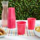 thumbnail image 2 of Vasos Stadium Blue Panda, 24 unidades, 473 ml, plástico rosa intenso, 2 of 5