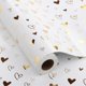 thumbnail image 1 of Papel de regalo en rollo WORIC 43 x 1006 cm, corazones dorados, 1 of 3