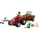 thumbnail image 2 of Bloques de construcción Tractor Rojo con Remolque y Oveja, 2 of 4