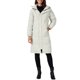 thumbnail image 2 of Abrigo Acolchado Grueso de Invierno para Mujer INSPIRE CHIC, Chaqueta de Plumas Cálida con Capucha, Prenda Exterior Acolchada Larga XL Blanca, 2 of 6