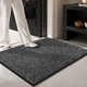 thumbnail image 1 of Felpudo Mibao 91 cm x 61 cm Gris Antideslizante Lavable, 1 of 8