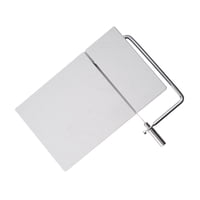 Magideal - Tabla Cortadora De Queso De Mármol, Utensilios De Cocina Con Alambre De Acero Inoxidable, Rebanador De Alimentos De Fácil Corte Para Pastelería, Queso