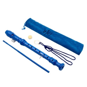 Magideal - Flauta Dulce Soprano Con Varilla De Limpieza, Práctica Y Fácil De Tocar, 8 Agujeros