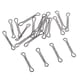 thumbnail image 5 of 20pcs vástago de alambre de doble ojo vástago de Waddington para una longitud de atado de se?uelos con mosca 20 mm, 5 of 5