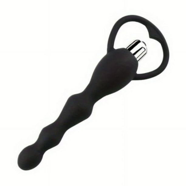 Single Frequency Soft Silicone Vibration Pull Bead Anal Plug Sex Toys Men And Women Material: Silicone Color: Pink, Blue, Purple, Black Frequency: Single Frequency Battery: Button Battery (included In