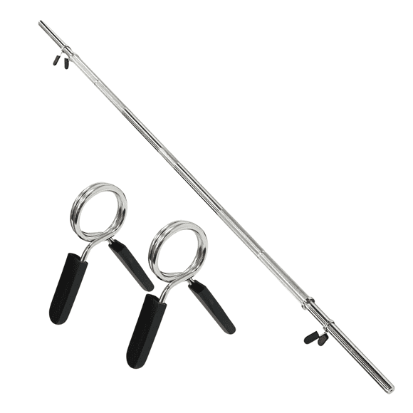 Barra Recta Preolímpica de 150cmx25mm 6kg Acero Cromado