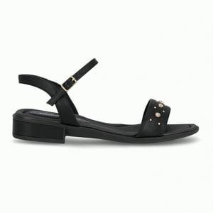Sandalia Mujer Negro/Strass Taila 68 Piccadilly