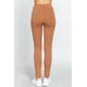 thumbnail image 3 of Pantalón de Punto de Tiro Medio Camel M, 3 of 5