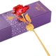thumbnail image 1 of 24K Gold Forever Rose Flor Sumergida Artificial Regalo Del Día De San Valentín Para Su Rojo, 1 of 5