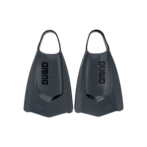 Aletas De Entrenamiento De Natación Arena Powerfin Pro Ii De Silicona Negras