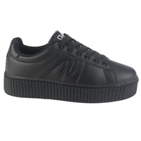 Zapatilla Chalada Mujer Flumi-10 Negro Urbano