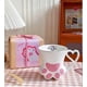 thumbnail image 2 of Mug, Taza Cerámica Huellita, Kawaii 300 Ml Color Rosado, 2 of 2