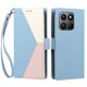 thumbnail image 3 of Funda Cartera para Honor 400 Smart con Cierre Magnético, Tricolor, Azul Claro, 3 of 6