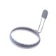 thumbnail image 5 of Anillo Para Freír Huevos, A Prueba De Fugas, Reutilizable, Para Panqueques, Muffins Y Sándwiches, Color Gris, 5 of 5
