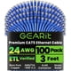 thumbnail image 1 of Cable Ethernet GEARit Cat5e Paquete de 100 Unidades 0.9 m Azul RJ45, 1 of 9