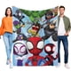 thumbnail image 1 of Spidey y sus Súper Amigos anti-pilling, suave, ligera, esponjosa y acogedora de lujo para hogar y cocina – Perfecta para niños y adultos, 100 x 150 cm, 1 of 6