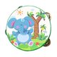 thumbnail image 1 of Pandereta De Madera De Mano, Juguete Educativo Con Campanas De Mano Para Juegos De Baile, Juguetes KTV, Elefante De 15 Cm, 1 of 5