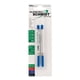 thumbnail image 1 of Recarga de Bolígrafo SCHMIDT 9000 Híbrida Punta Media Azul Paquete de 2, 1 of 5
