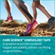 thumbnail image 3 of Cinta Kinesiology Care Science impermeable, 40 tiras, negra, 3 of 8