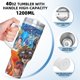 thumbnail image 5 of Bakugan Vaso aislado de acero inoxidable con asa, diseño temático, regalo para familia, amigos y fans; incluye pajita y encaja en el portavasos estándar, 40 oz, 5 of 6
