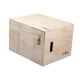 thumbnail image 1 of Box De Madera Caja De Agilidad De Salto Multifuncional Para Saltar Estocadas De Entrenamiento 12x14x16 Pulgadas, 1 of 4